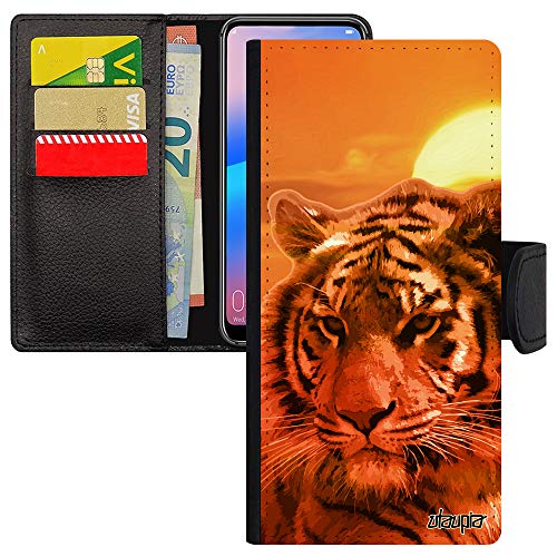 Housse Redmi Note 9s antichoc à fermeture magnétique motif félin