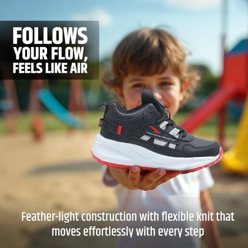Image of ASIAN Adventure-41 Kids High Top Sports Shoes for Boys & Girls | Lightweight Cushioned Shoes for Running & Play | Breathable Anti-Skid Shoes