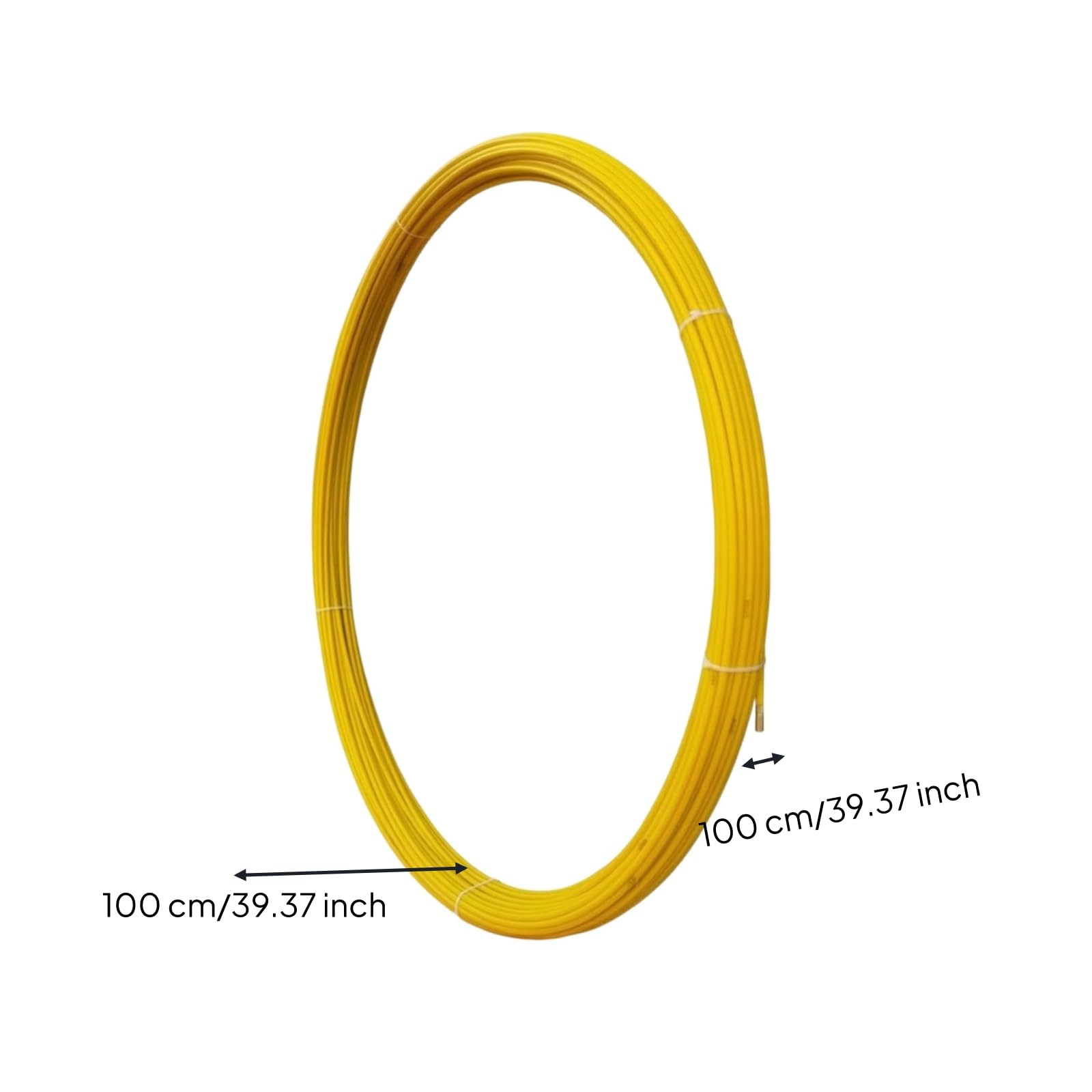 Guía Pasacables 7 Mm Flexible Guía Pasacables con Conector Metálico lgada Herramienta para Electricistas