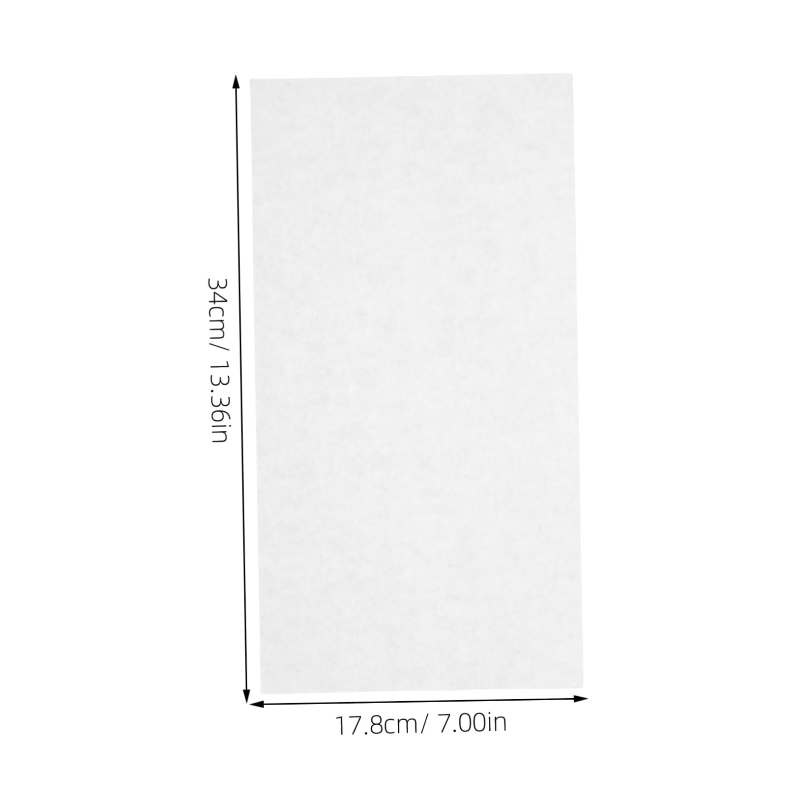 Papier Sulfurisé 300 Feuilles Blanc en Papier Silicone 34x17,8 CM
