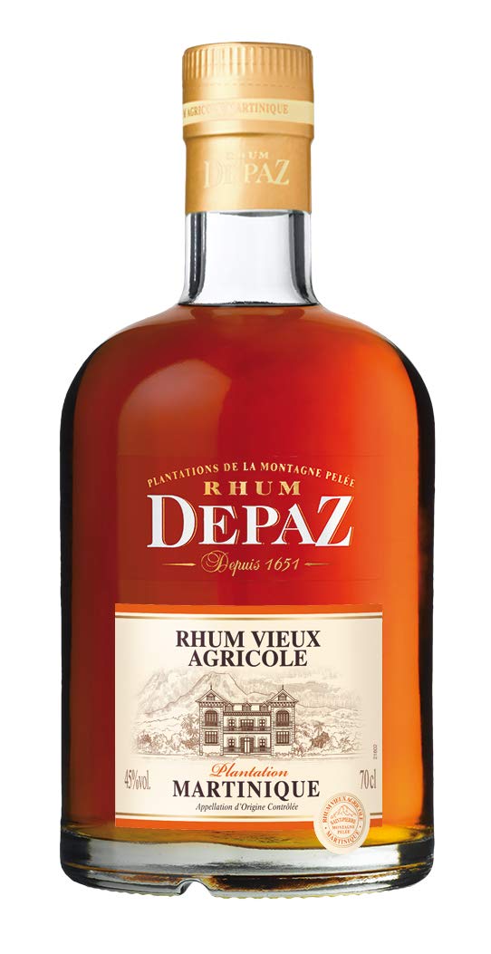 Buy Depaz ation Rhum Agricole 70cl 45 ABV, rum distilled from pure