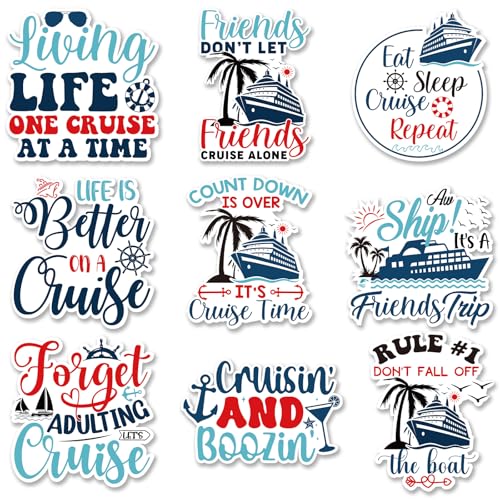 Imanes decorativos Friends para puertas de crucero, 9 piezas