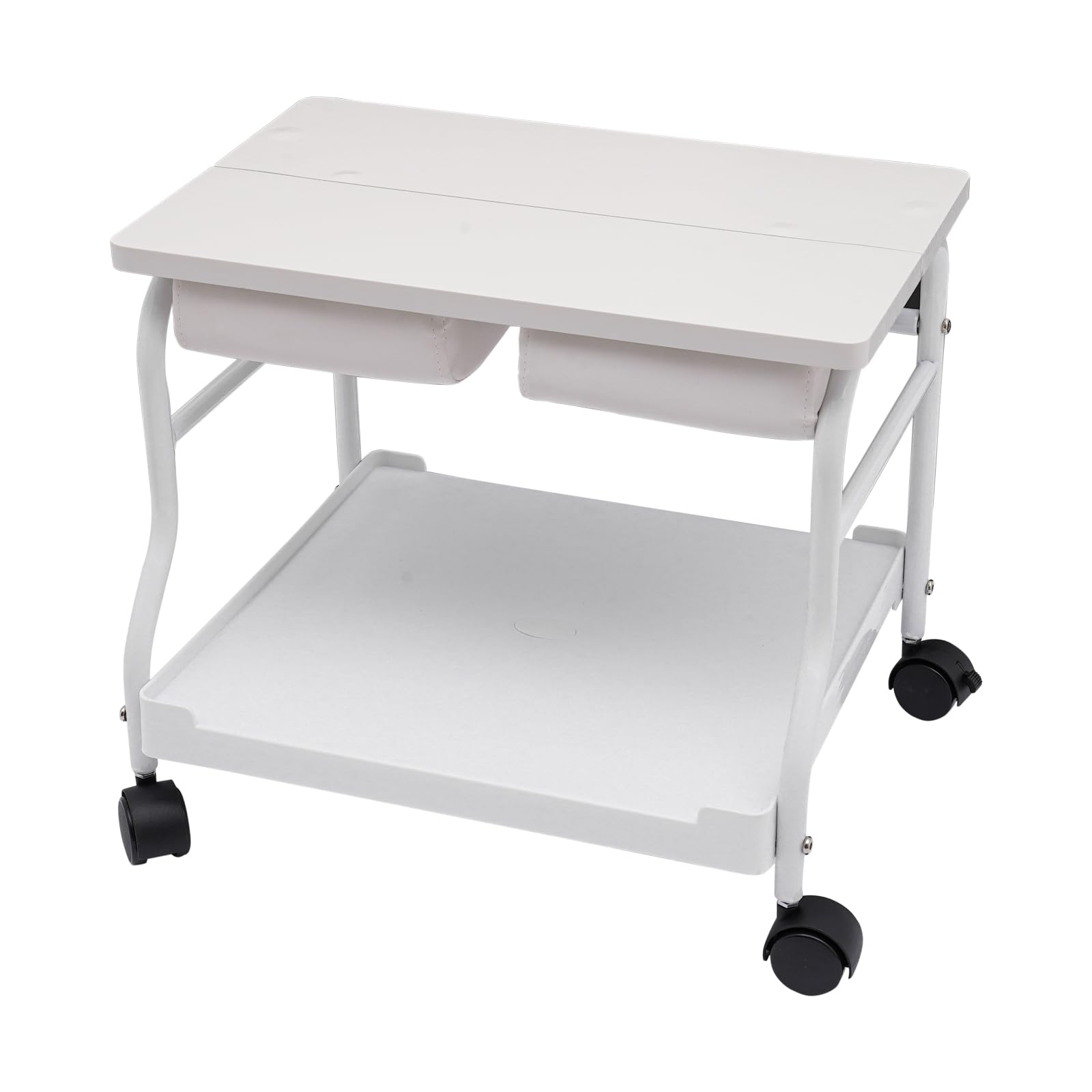 Carrito de herramientas para baño con ruedas ajustable para pedicura