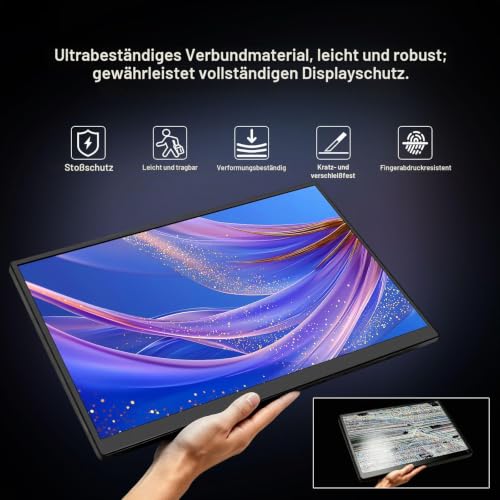 Tpsmtdis 18,5 Zoll 120Hz Portable Gaming Monitor 1080P – Ansicht 4