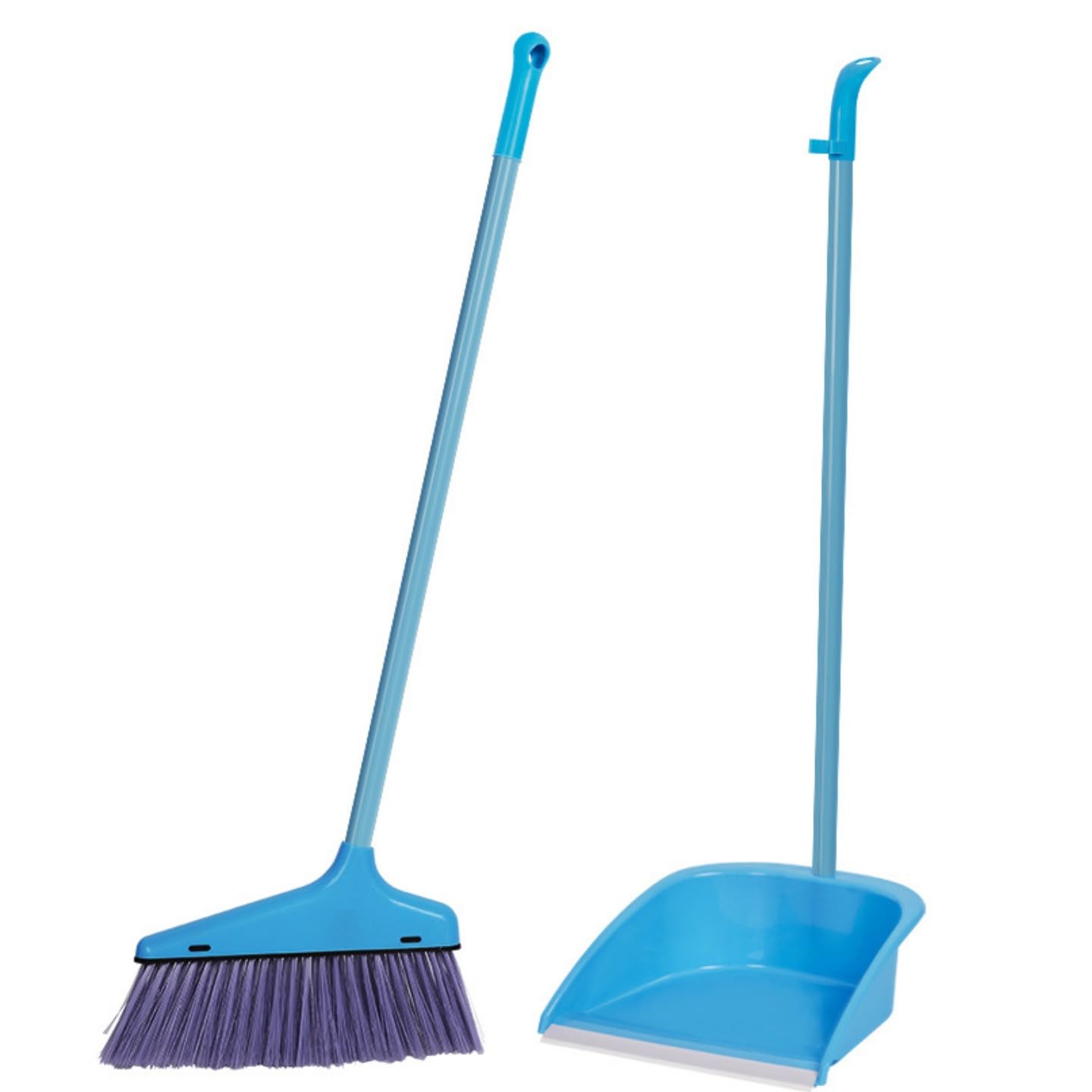 SE7EN® Dustpan and Broom Set Comes with Two Free Sponge scrubbers and a Long Metal Handle It is Perfect for use in The Kitchen, at Home, in Schools, in Lobby Areas, and in Hospitals (Blue) (B0DJH4NQVH) Amazon Price History, Amazon Price Tracker