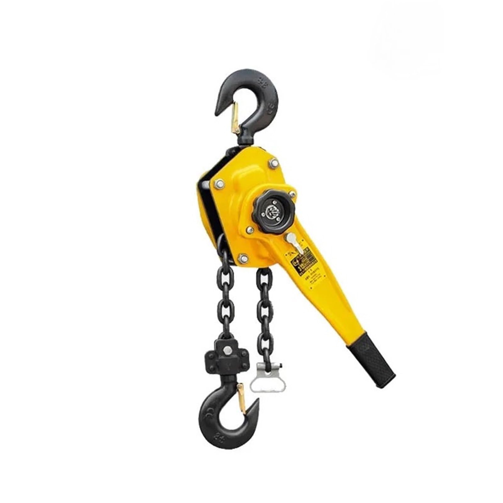 Chain Ratchet Hand Wrench Manganese Steel Hook Chain Hoist Crane Wire Tensioner Manual Traction Lifting Tool 0.75T/1T Lifting Tool(1T 3m chain)