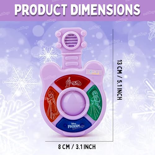 Image of Zest 4 Toyz Musical Guitar Toy for Kids with Colorful LED Lights and Sound Toy Battery Operated Baby Toys Musical Instrument Toys Birthday Gift for Kids Boys & Girls - Purple