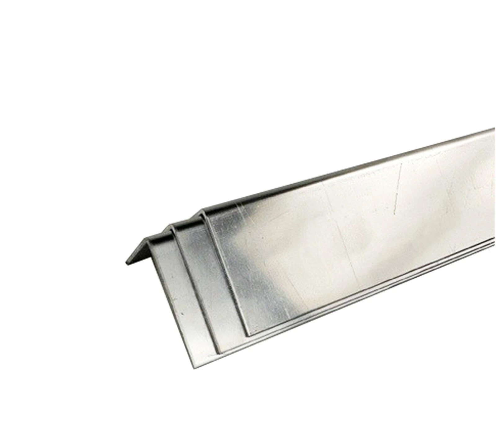Stormguard Folded Aluminium Trim 2mm, Size 30x30mm, Premium Metal Edge Trim in Various Lengths, Ideal for DIY, Building & Interior Finishing Applications