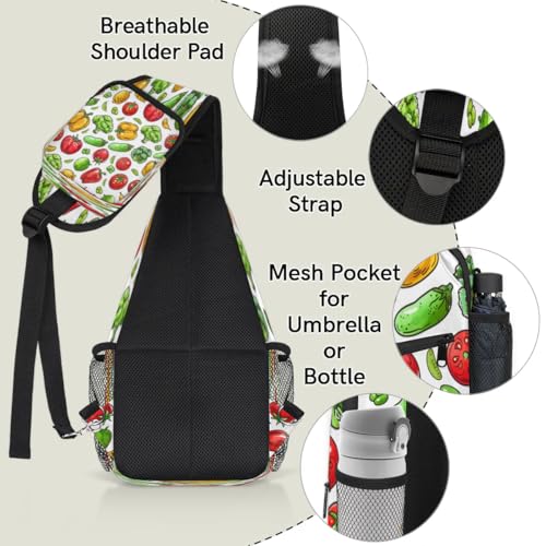 Bolso cruzado unisex para senderismo y viaje miniatura 4