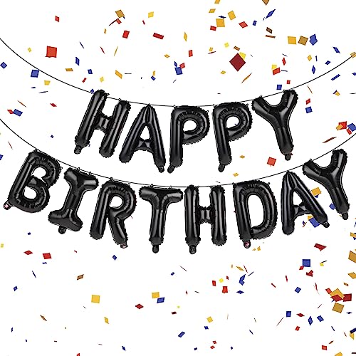 Fesnova Geburtstagsballons Set - Bunte Luftballon Girlande Mit Sternen