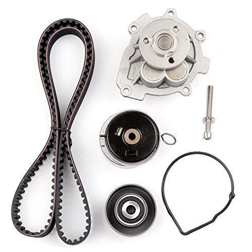 Scitoo Timing Belt Water Pump Kit Fit 2008-2014 Pontiac G3 Wave Saturn Astra Suzuki Swift+ Chevrolet Aveo Cruze Sonic Aveo5 4Cyl 1.6L 1.8L