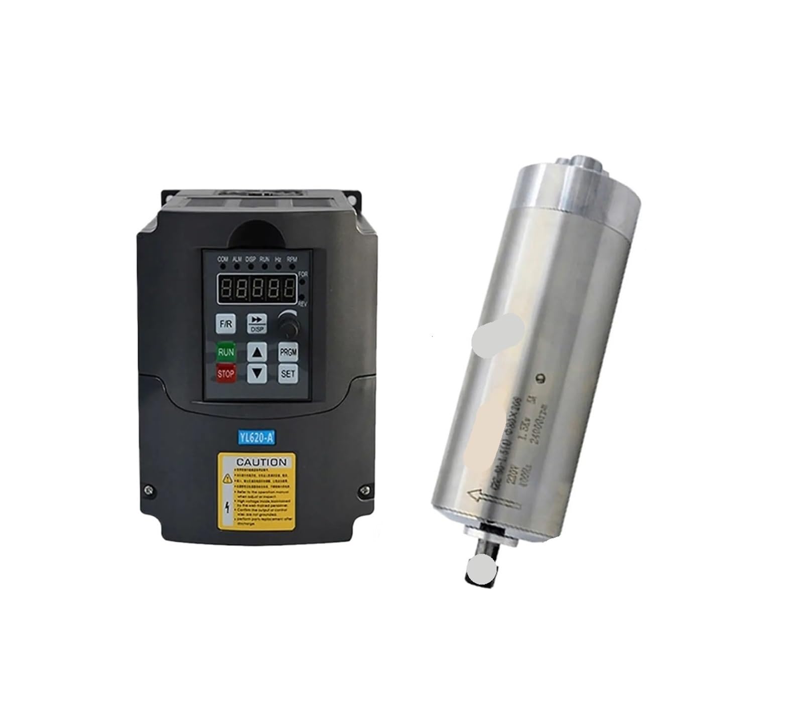 CNC Frequency Converter 220V VFD Variable Frequency Driver Inverter 800W 1500W 2200W Spindle Motor ER11 ER20 Chuck(VFD 2.2KW-2.2KW Kit)