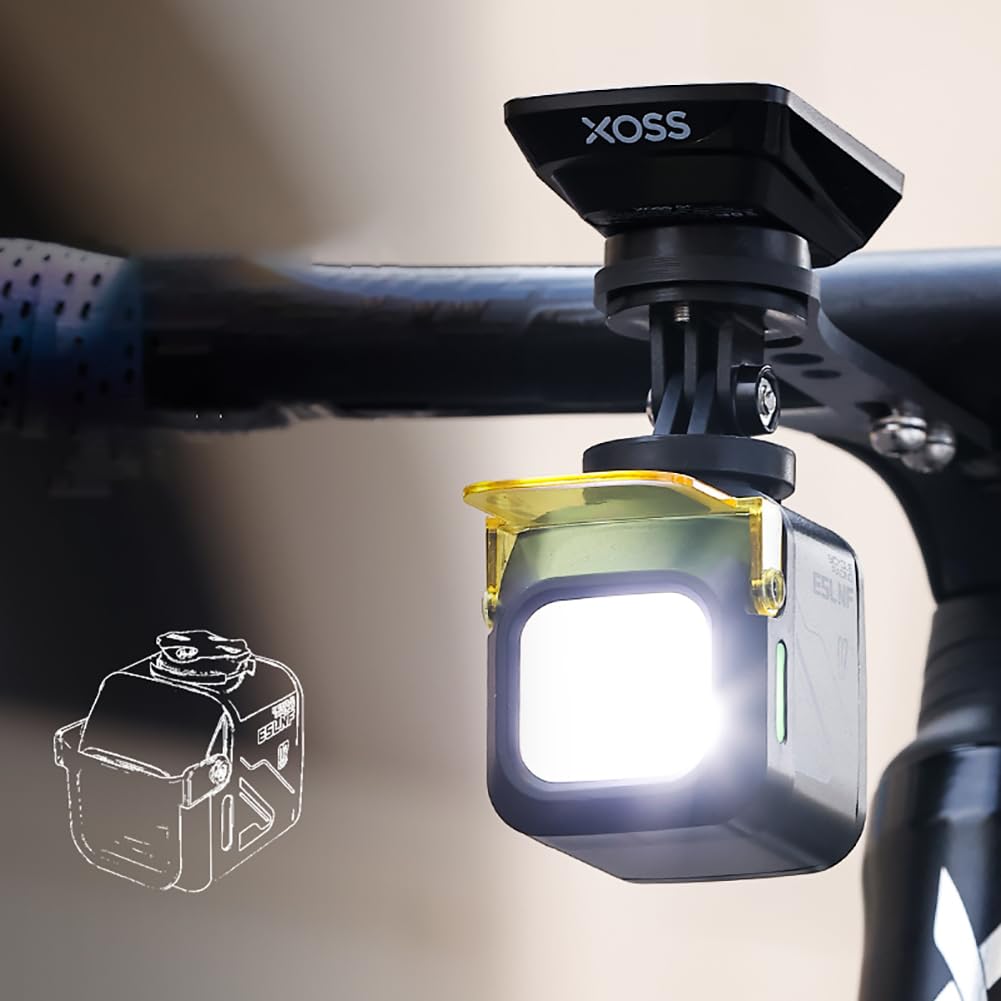 Monkey Home 1200Lux Superhelle LED Fahrradscheinwerfer, 4000 mAh Mobile Leistung, Aluminiumlegierung, Fernbedienung, IPX6 Wasserdicht für Erwachsene Straße, MTB Off-Road Radfahren Pendeln