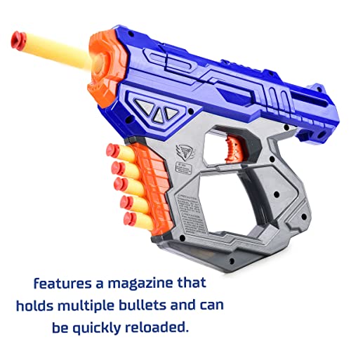 Image of Big Gun Toy with 10 Safe Soft Foam Bullets | Gun Toy | Gun Pistol | Game for Kids| Big Gun Toy for 8+ Years Kids