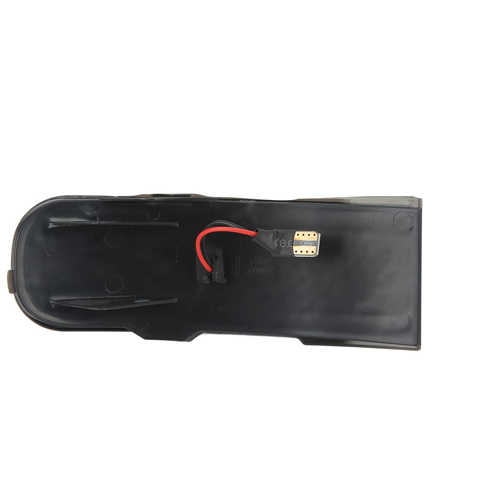 Qiilu Indicatore di direzione per specchietto laterale 2 pezzi IP67 Indicatore ambra continuo impermeabile di ricambio per Renegade 2015‑2022 Accessorio per auto con luce per