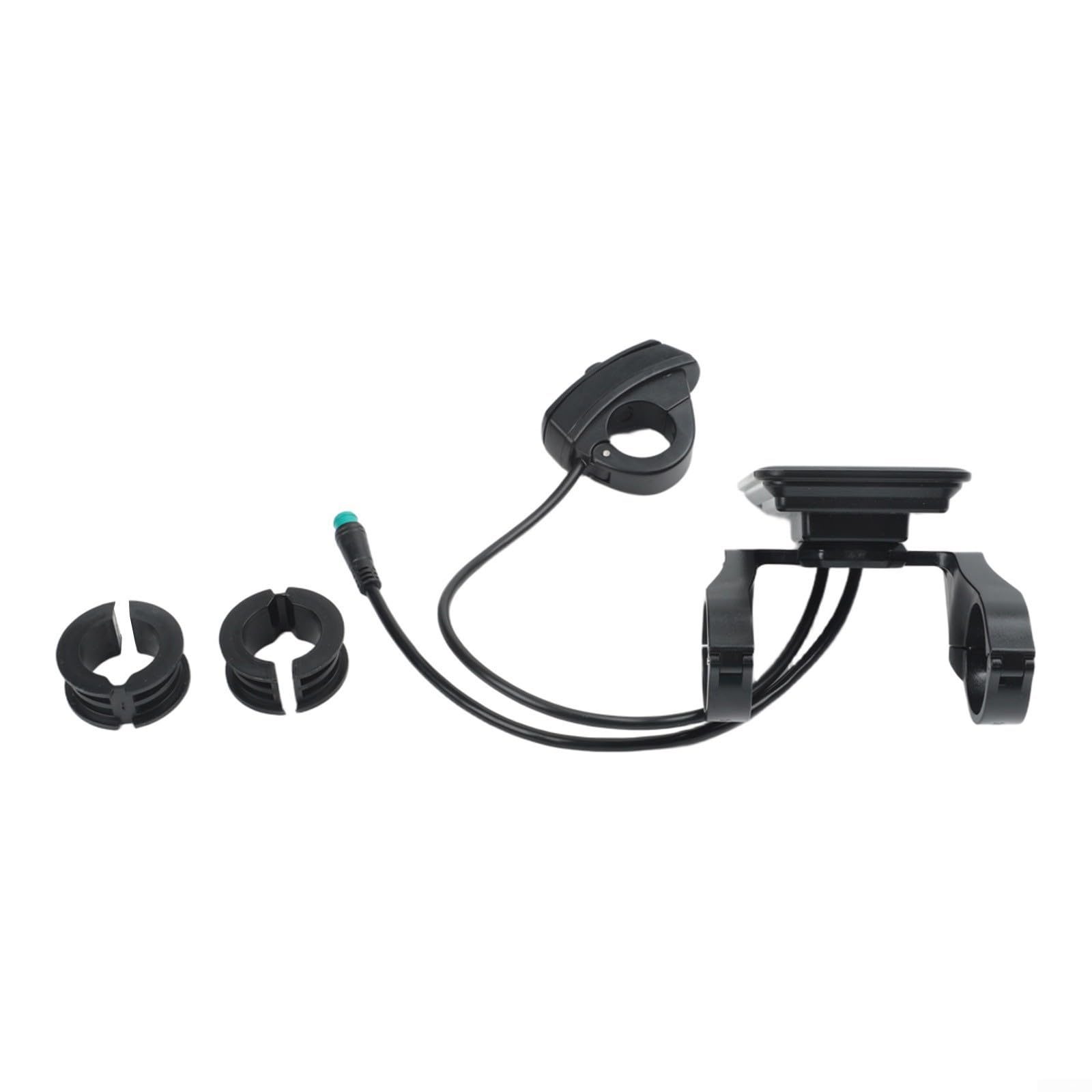 Elettrico Per Cruscotto Della Bici Display LCD con Doppio Sensore, Robusto Per Tachimetro Per Montaggio Manubrio, Kit Pannello Strumenti di Ricambio
