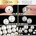LEOBRO Pearl Beads for Bracelets, 720PCS Bracelet Making Kit for Adult, Bracelet Bead Kits, Small Pearl Beads and Gold Beads for Bracelets, Jewelry Making Kit