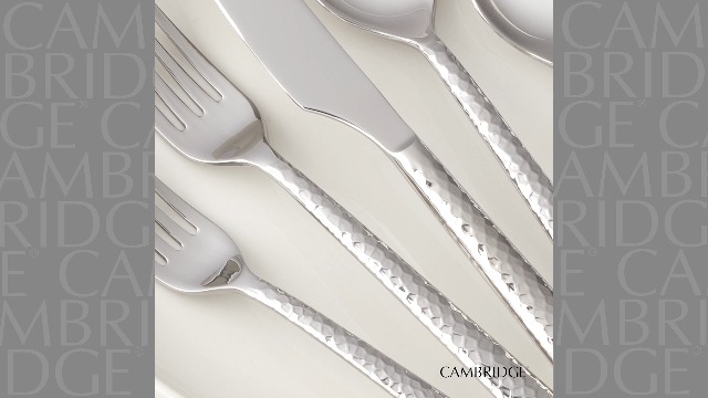 Amazon.com: Cambridge 329320CAMBMS12 Elsa Mirror Hammered 20-Piece