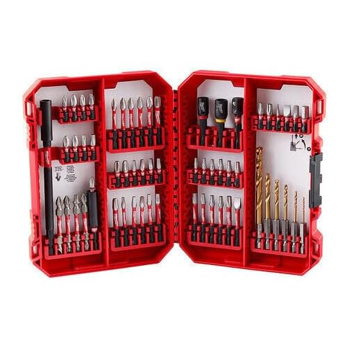 48-32-4097 Milwaukee Tool 60 Pc. Shockwave Impact Duty ドリルとドライブビットセット