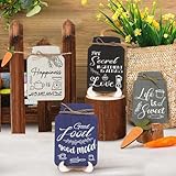 Zoom IMG-1 decalmile 4 pezzi targhetta in