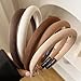 SHANPIN 5Pcs Different Headbands for Women Fashion Solid Head Bands, Fashion Non Slip Hairhoop, headbands for short hair women.