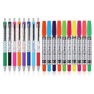 Mr. Pen Bible Journaling Kit, 18 Pack – 10 Gel Highlighters, 8 No Bleed Pens, Bible Pens and Highlighters, No Bleed, Gift