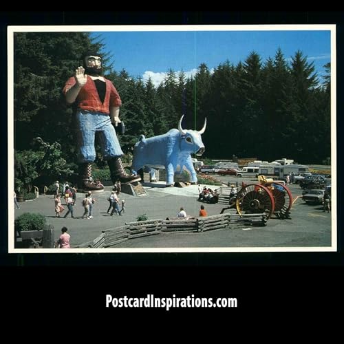 PI-074: A Postcard from Paul Bunyan, Babe, and the Roadside Stop You Never Forget | Postcard Inspirations Podcast