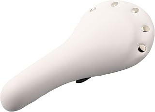 Asiento de bicicleta de piel sintética acolchado de espuma de alta densidad diseñado para mayor comodidad en ciclos de engranajes fijos