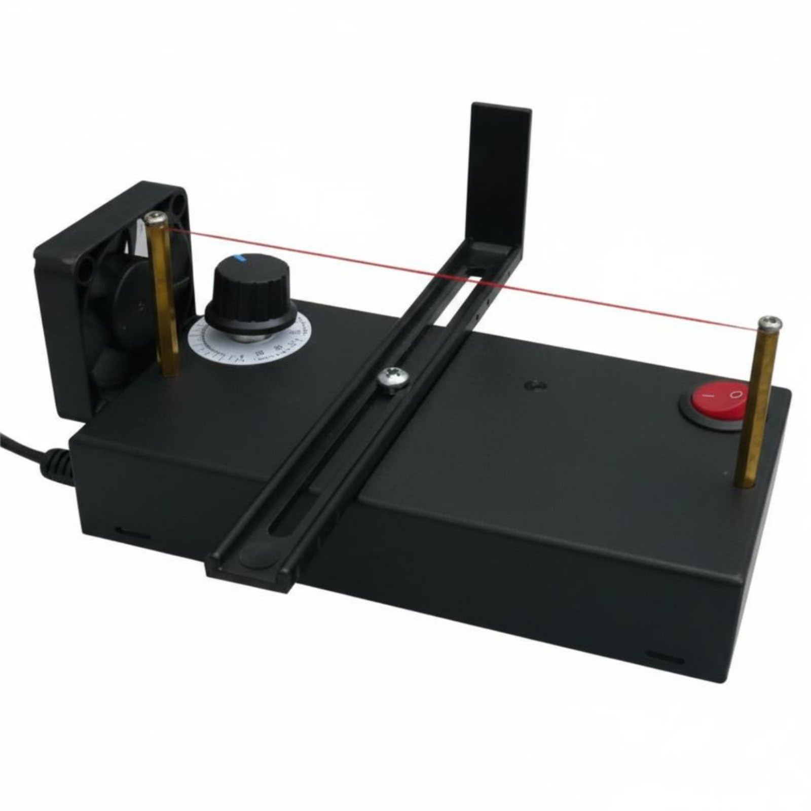 Bench Mount Blade Cuts Seals Edges Cutting Tool Ribbon Machine Space-Saving-image-25