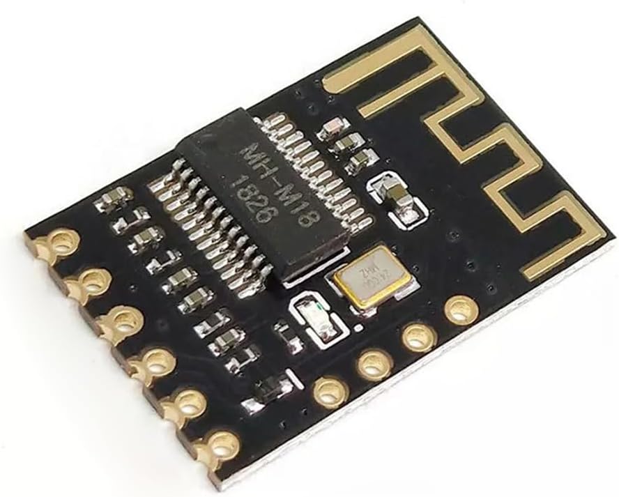 LYEAA MH-M18/M28/M38 Wireless Stereo Music Module with Indicator Light Audio Receiver Board Module HiFi DIY Modification Kit (M18)