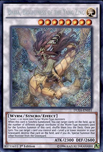 YU-GI-OH! - Baxia, Brightness of The Yang Zing (DUEA-EN051) - Duelist Alliance - Unlimited Edition - Secret Rare