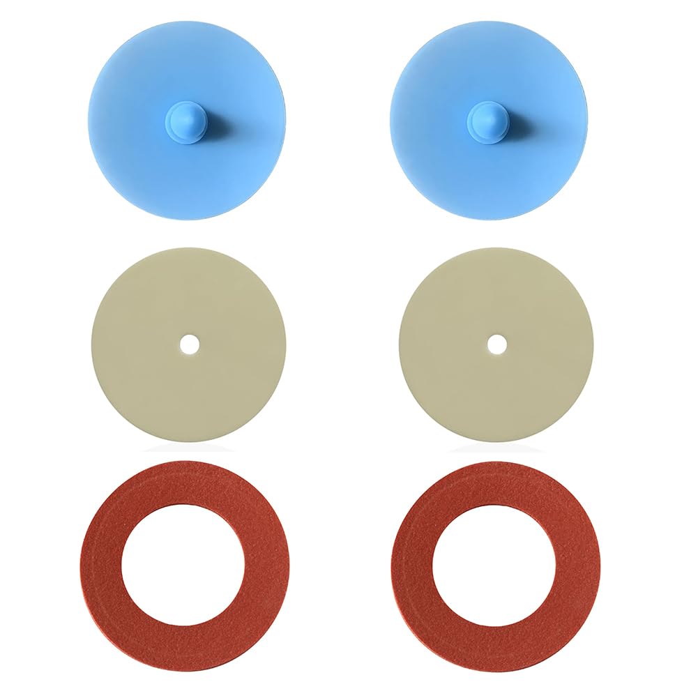 6000 Series Full and Half Face Respirators Parts - 4pcs Inhalation Port Gasket 6895 、 4pcs Inhalation Valve 6893 and 4pcs Inhalation Valve replacement 6889