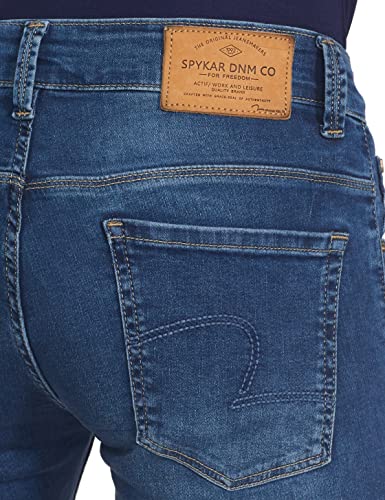 Image of Spykar Men's Skinny Fit Low-Rise Casual Jeans
