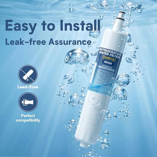 DNRISI RWF1063 Replacement Refrigerator Water Filter (3-Pack) view 7