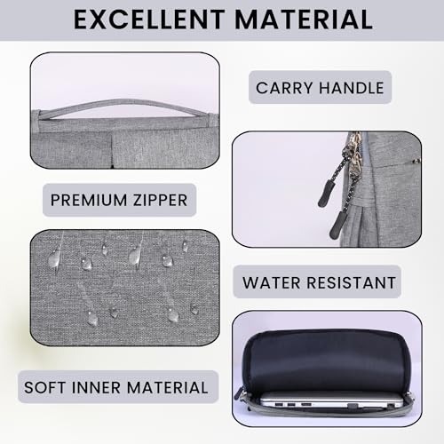 KBBRD Bennett Khadi + Polyester Drax Laptops Bag Sleeve Case Cover Pouch for 15.6 Inches 39Cm Laptop... - Image 5