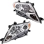 Garage-Pro Aftermarket Headlight Assembly Compatible with 2009-2016 Toyota Venza Halogen, Set of 2, Driver and Passenger Side, Clear Lens