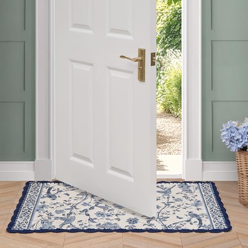Tapete Laura Ashley Algodón 26" x 45" Antideslizante miniatura 1