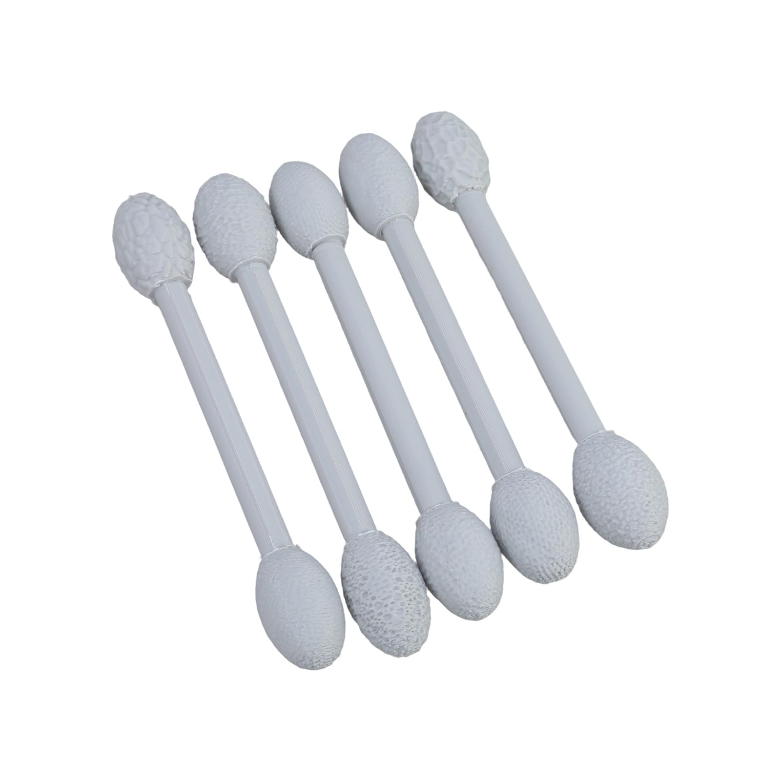 Kalttoy 5Pcs Double Ended Pottery Clay Texture Tool Pottery Sculpting Tool Ergonomic Grip Clay Modelling Texture Ergonomic
