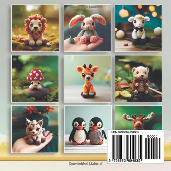 Mini Amigurumi Animals: A Visual Collection of Tiny Creatures (100+ ideas, no patterns) (Amigurumi Spark - Pattern-Free Crochet Visions) - Image 2