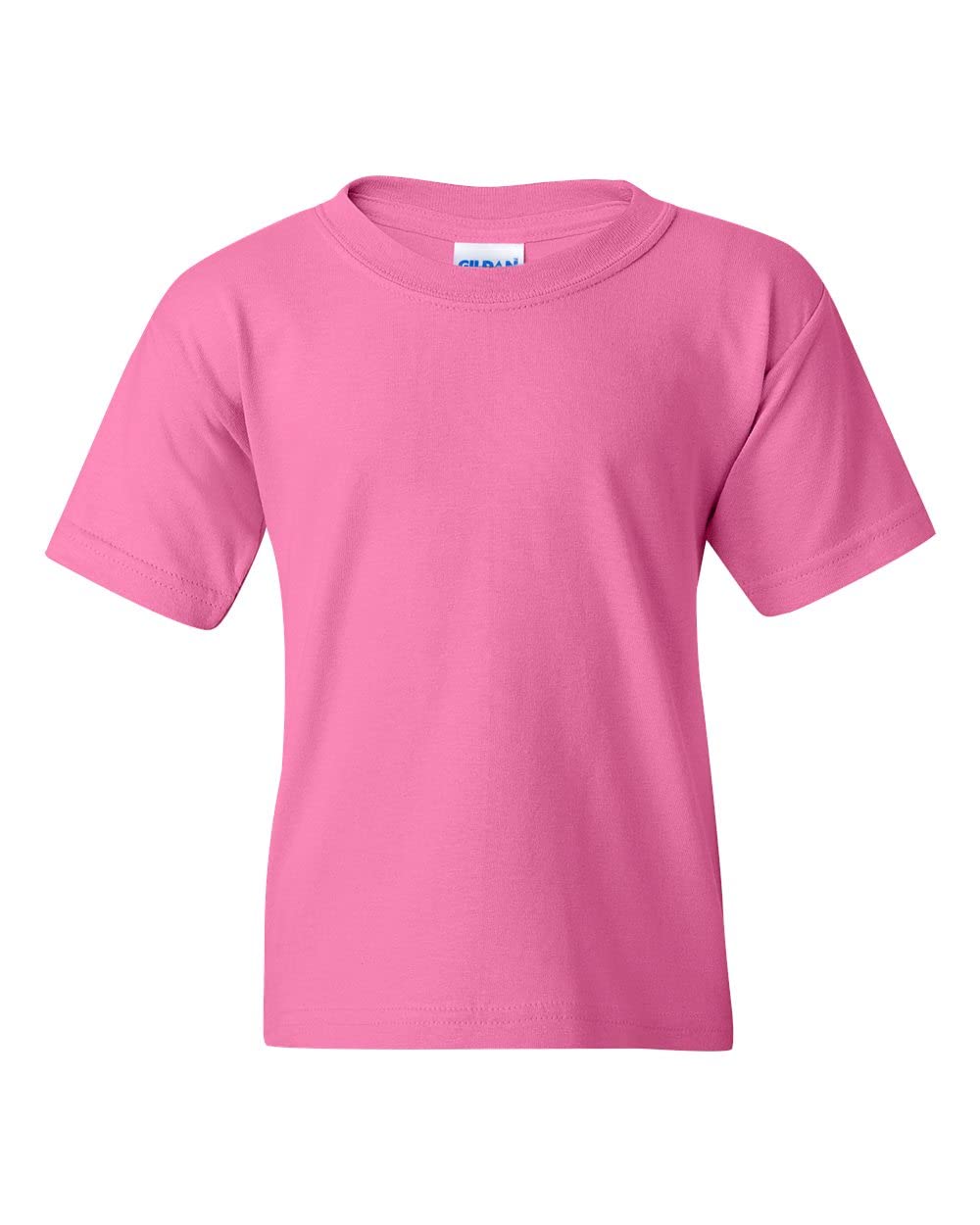 Gildan Unisex Youth Heavy Cotton T Shirt 2-Pack Azalea