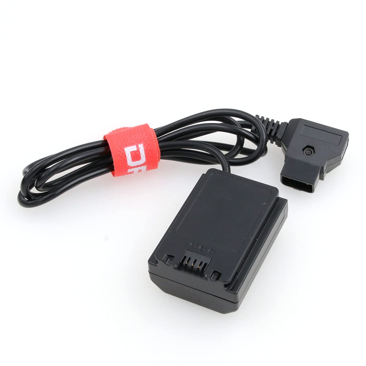 DRRI NP-FZ100 Dummy Battery to Dtap Coiled Power Cable for Sony A9 A7R3 A7M3 A7S3 A7III A7 A7SM3