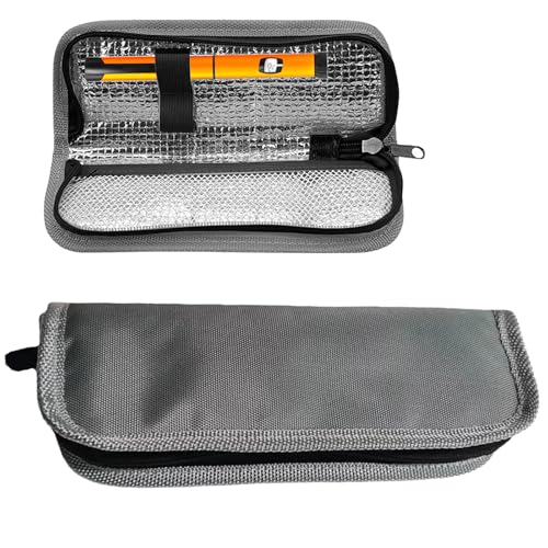 Bolsa para Diabéticos,Insulina Bolsa para Viaje,Caja De Viaje De Enfriador De Insulina, Bolsa De Enfriador De Insulina Portátil Organizador De Paciente Diabético Paquetes Aislados