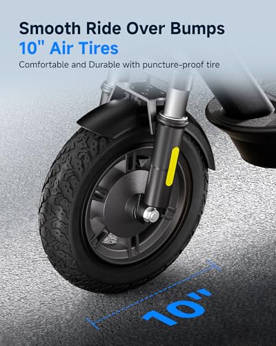 Image of ECOROAD Electric Scooter for Adults, 750W Motor & 25 MPH & 30-35 Miles Long Range, 8.5&10 inch Tires with Dual Suspension, Foldable Commuting E Scooter with App Control