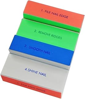 FRCOLOR 12 Peças De Esponjas Brilhantes Para Esmalte De Unhas Esponjas Brilhantes Para Esmalte De Unhas Lixas De Unhas E Esponja Amortecedora Para Arte De Unhas Bloco De Lixamento De