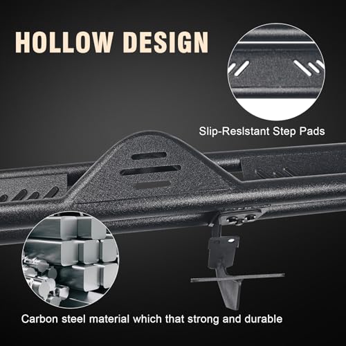 Escalones Laterales de Acero Carbono para Camioneta Dodge Ram miniatura 2