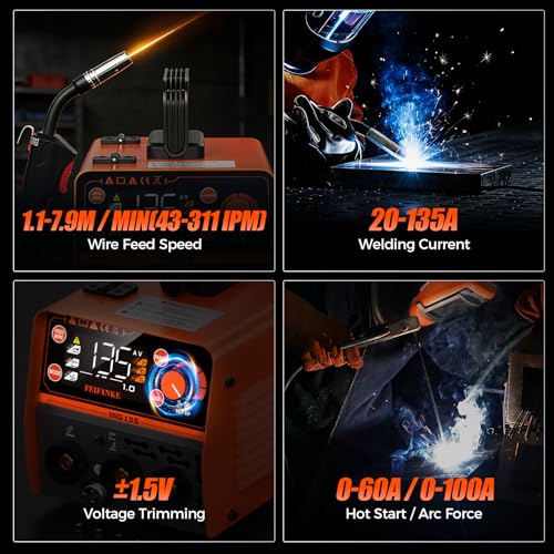 Portable MIG Welder Flux Core