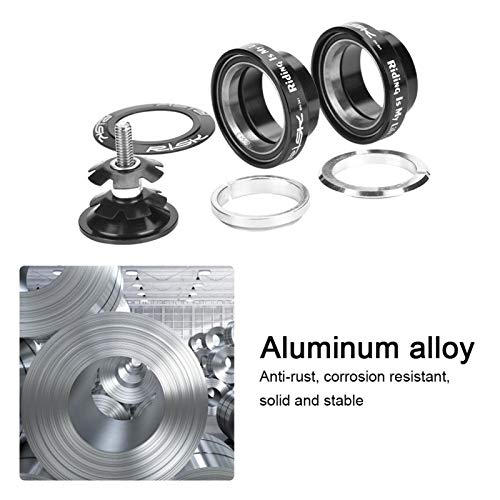 Akozon AKOZONWR8U3GNZBP-01 Bike Headset Set, 34Mm Mtb Mountain Bike Road Bicycle Bike Bearing Headset Aluminum Alloy Bike Front Fork Stem Headset thumb #2