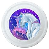 GRAPHICS & MORE Majestic Unicorn Pink Purple Blue Novelty 9' Flying Disc