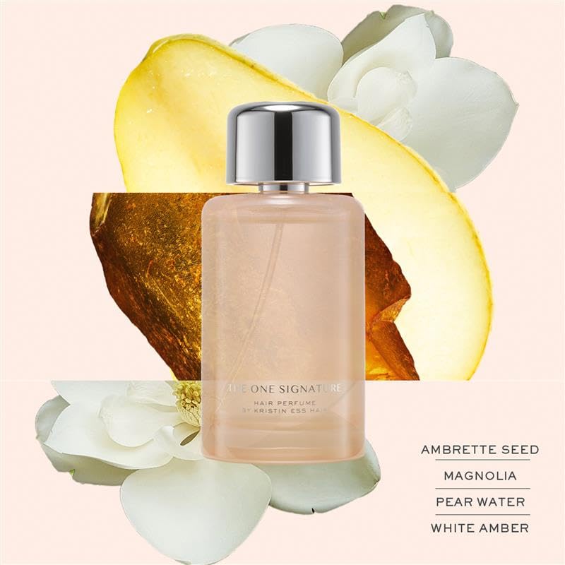 Kristin Ess One Signature Hair Perfume for Women - Long Lasting Hair Fragrance Spray, Pear Sandalwood Magnolia Scent, Deodorizing Hair Mist, Refreshing Body & Hair Spray, 8HR Scent - Image 7