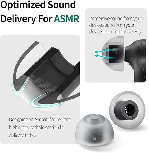 Miniatura 5 de AZLA SednaEarfit MAX ASMR Standard 3 pares SSSMS (juego S)